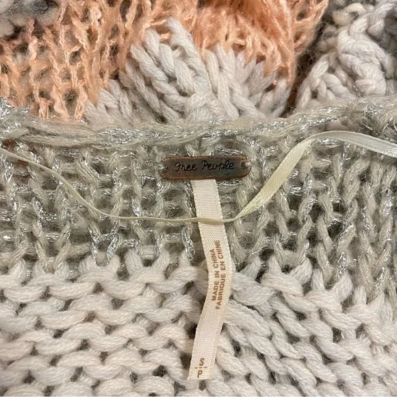 Free People Sands of Time Long Cardigan Slouchy Sweater Size Small - Picture 10 of 13